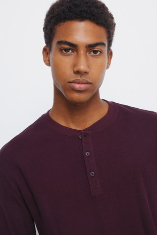 Camiseta Mana Larga con Detalle Botones