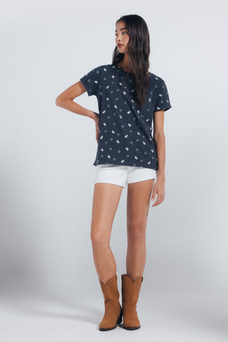 Camiseta Manga Corta con Gráfico