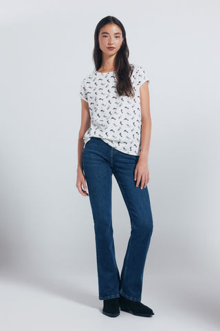 Camiseta Manga Corta con Gráfico