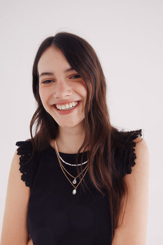 Camiseta con Volantes de Crochet