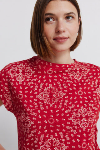 Sleeveless Mosaic Top.