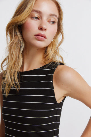 Sleeveless Boxy Top.