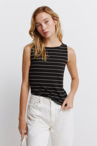 Sleeveless Boxy Top.