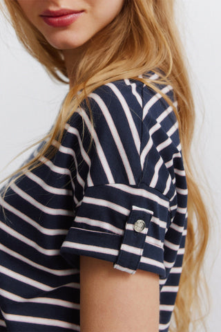S/S Striped T-Shirt.