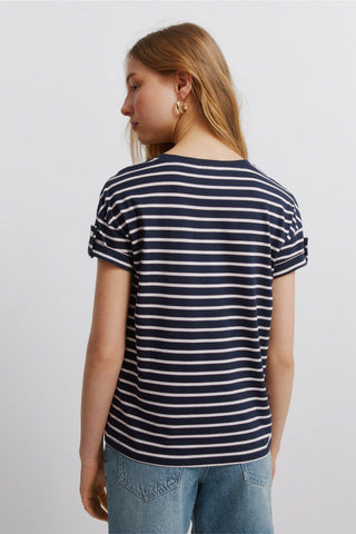 S/S Striped T-Shirt.