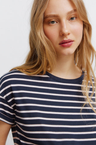 S/S Striped T-Shirt.