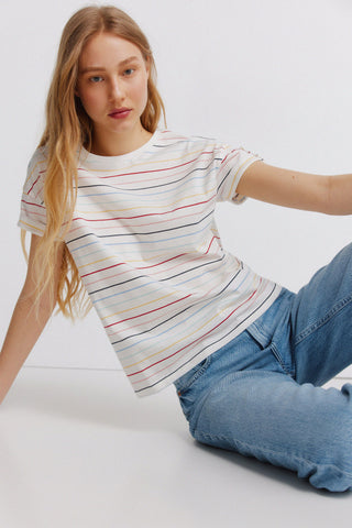 S/S Striped T-Shirt.