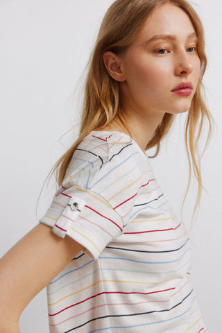 S/S Striped T-Shirt.