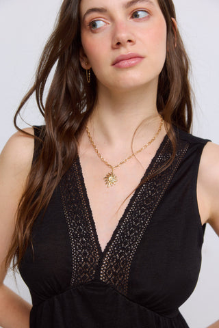 0.5.Oi26.T.B.Camiseta Pico Lace Fk.
