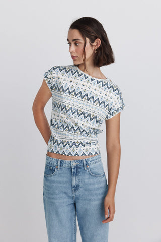 1.Oi26.T.B.Camiseta Aop Botón.