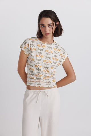 2.Oi26.T.B.Camiseta Aop Botón.
