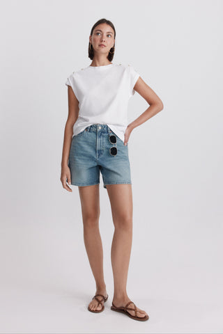1.Oi26.T.B.Camiseta Lisa Botón.