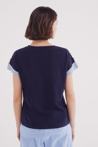 Camiseta Manga Corta Cuello Redondo