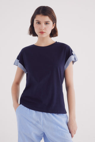 Camiseta Manga Corta Cuello Redondo