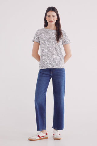 Camiseta Manga Corta con Estampado