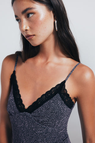 Vestido Lencero con Tirantes Ajustables