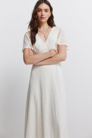 Printed Long Dress.