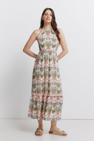 0.5.T.A.Midi Rib Halter Crudo.