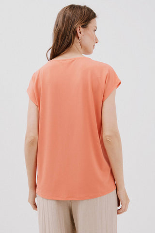 Camiseta Manga Corta con Cuello V