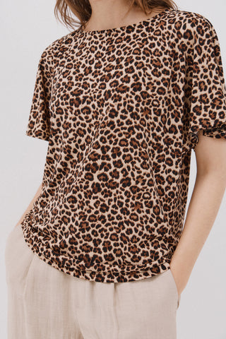 Camiseta Básica Manga con Volante
