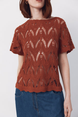 4.T.M Top Crochet Abierto.