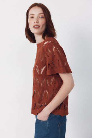 4.T.M Top Crochet Abierto.