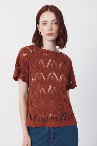 4.T.M Top Crochet Abierto.