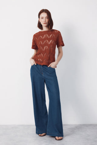4.T.M Top Crochet Abierto.