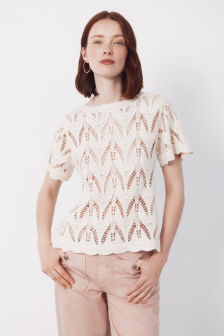 4.T.M Top Crochet Abierto.