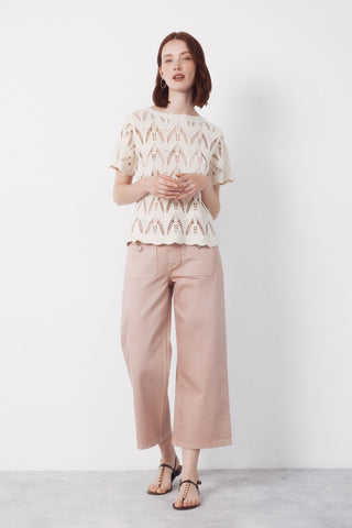 4.T.M Top Crochet Abierto.