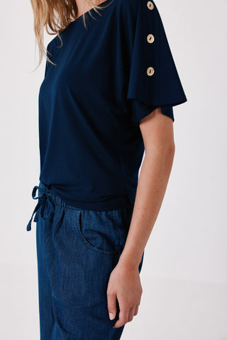 2.T.Ki.Camiseta Botones Laterales.