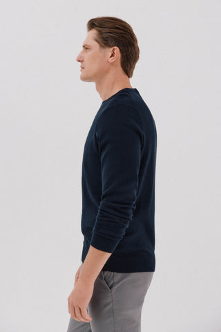 Sudadera Cuello Redondo de Algodón