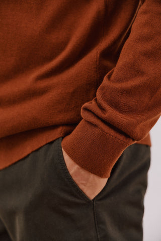 Sudadera Cuello Alto con Botones