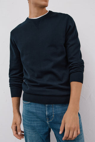 Sudadera Cuello Redondo de Algodón
