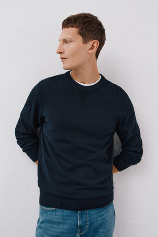Sudadera Cuello Redondo de Algodón