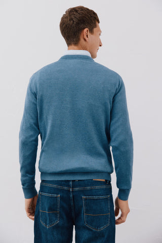 Sudadera Cuello Redondo de Algodón