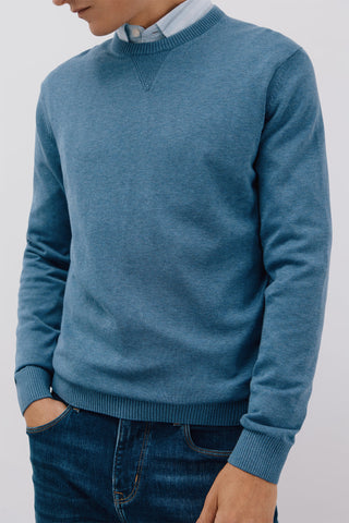 Sudadera Cuello Redondo de Algodón