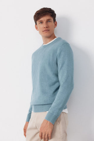 Sudadera Cuello Redondo de Algodón