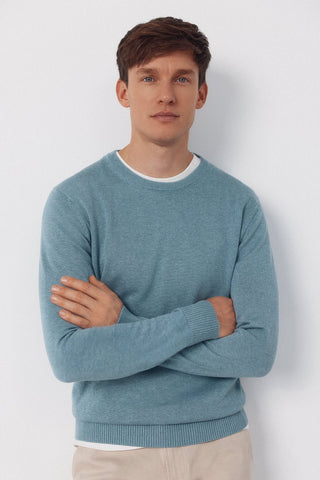 Sudadera Cuello Redondo de Algodón