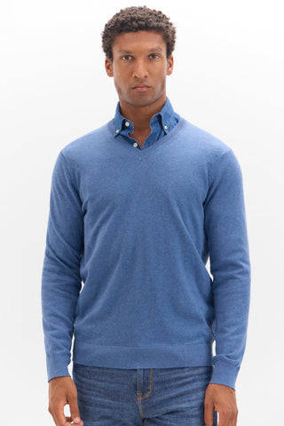 Sudadera Cuello Pico de Algodón