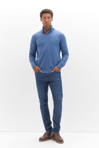 Sudadera Cuello Pico de Algodón