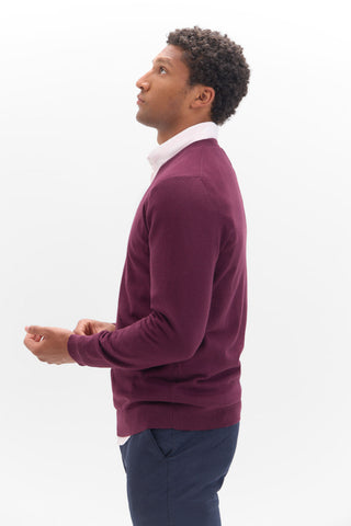 Sudadera Cuello Pico de Algodón