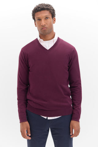 Sudadera Cuello Pico de Algodón