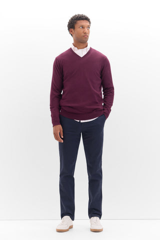 Sudadera Cuello Pico de Algodón
