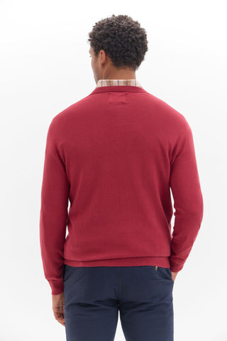 Sudadera Cuello Pico de Algodón