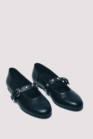 Bailarinas Planas con Detalle Tachuelas