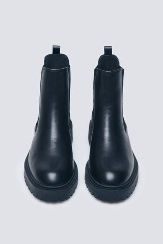 Botines con Suela Gruesa y Elástico