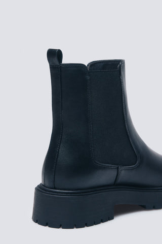 Botines con Suela Gruesa y Elástico