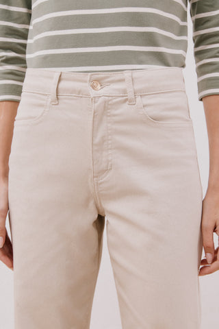 Jeans Wide Leg Talle Alto con Bolsillos