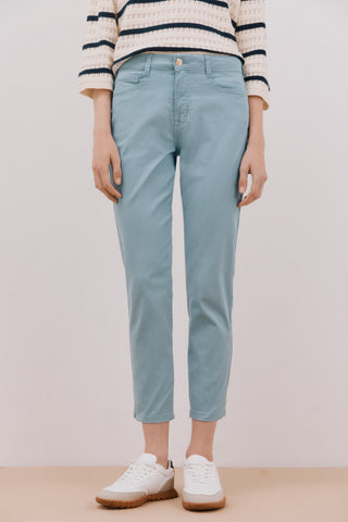 Jeans Skinny Talle Medio con Bolsilos